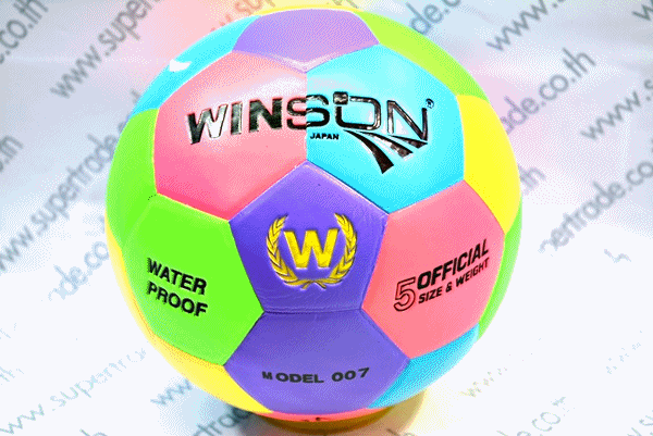 ฟุตบอลWINSON#5 สีสลับ(ลัง30ลูก)(ราคาขึ้น4/1/66)